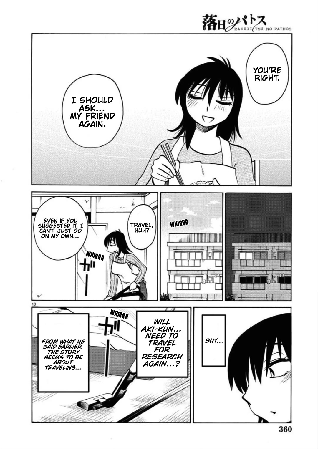 Rakujitsu no Pathos Chapter 105 page 11 - Chapter 105: Ah It’s Maternal Instinct, Right!?