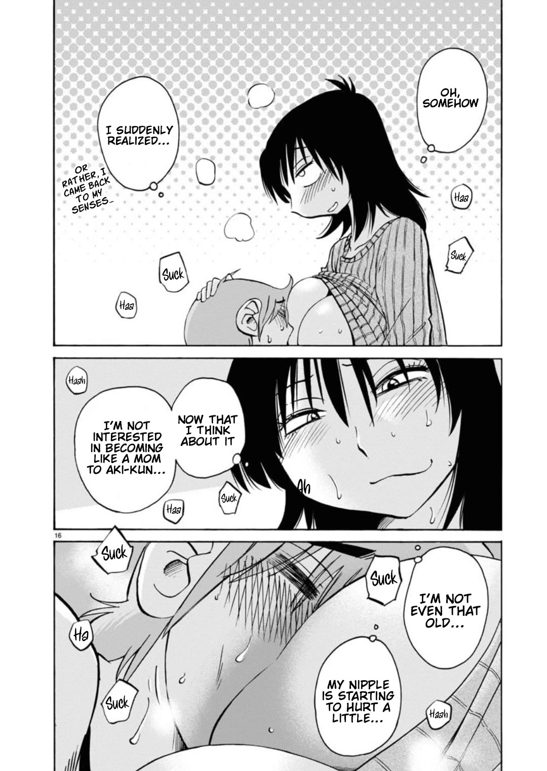 Rakujitsu no Pathos Chapter 106 page 17 - Chapter 106: Motherhood Just Gone Out of Control!?