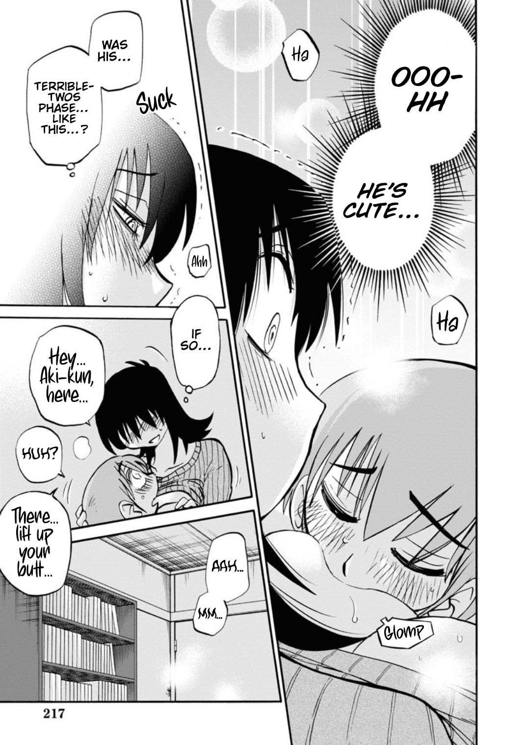 Rakujitsu no Pathos Chapter 106 page 9 - Chapter 106: Motherhood Just Gone Out of Control!?