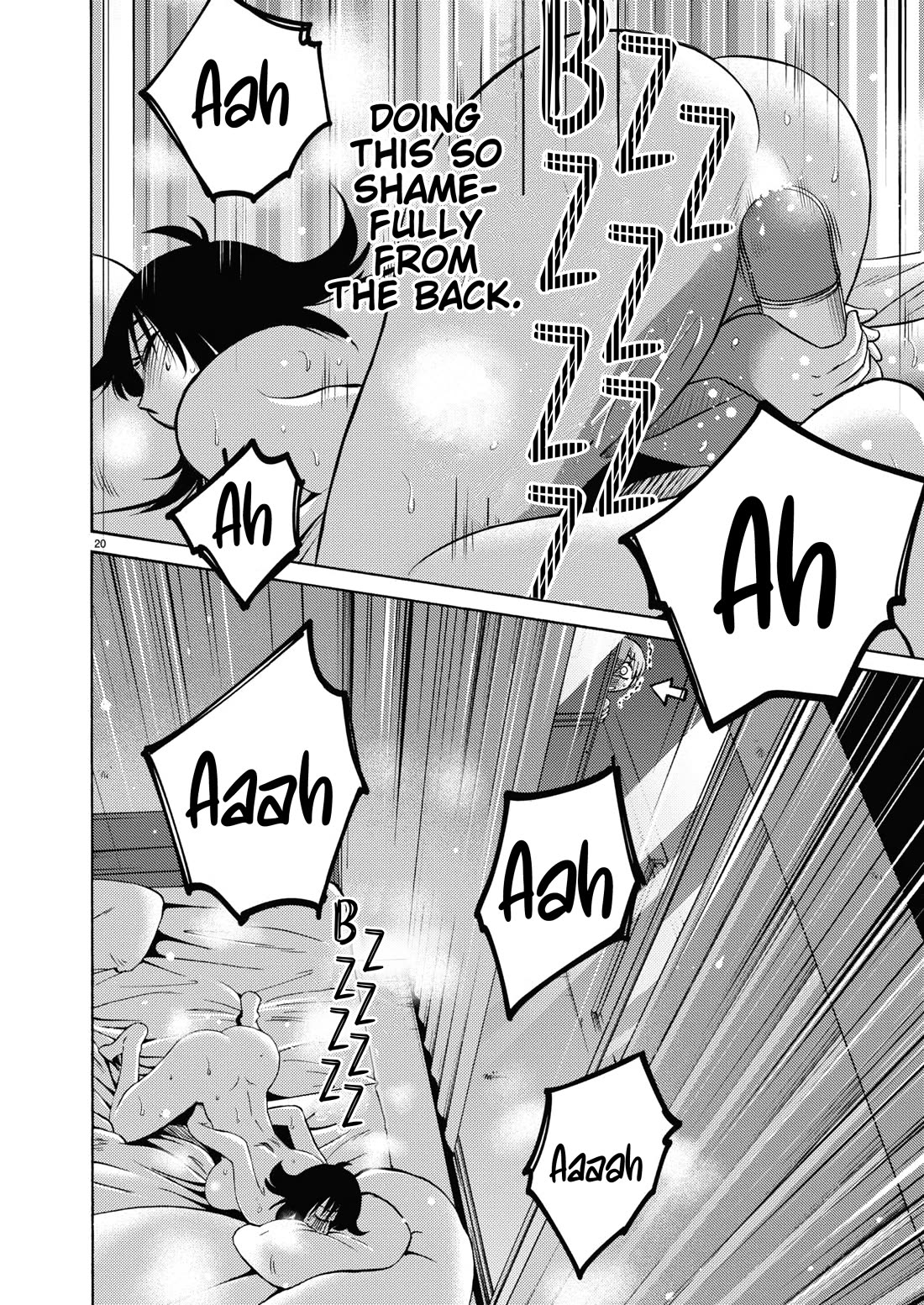 Rakujitsu no Pathos Chapter 108 page 21 - Chapter 108: What Does It Mean When The Bottle Is Empty And I'm Naked?