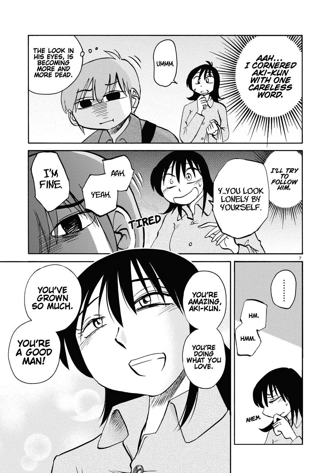 Rakujitsu no Pathos Chapter 108 page 8 - Chapter 108: What Does It Mean When The Bottle Is Empty And I'm Naked?