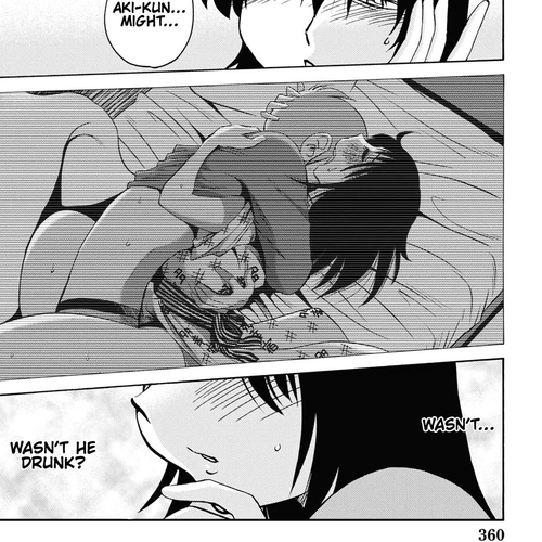 Rakujitsu no Pathos Chapter 108: What Does It Mean When The Bottle Is Empty And I'm Naked? cover
