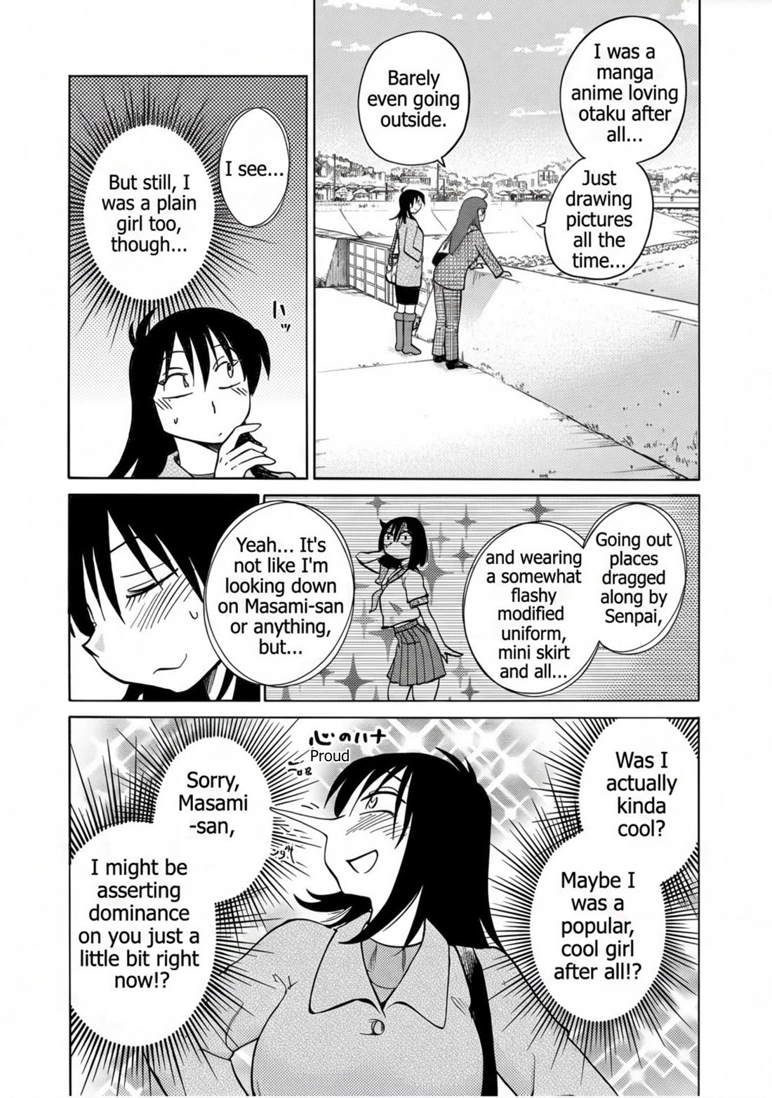 Rakujitsu no Pathos Chapter 116 page 11 - Chapter 116: Huh? Huh? What does being an introvert mean again?
