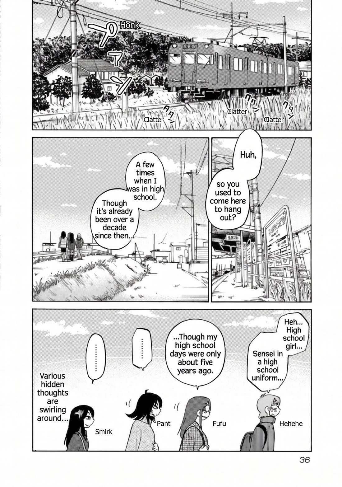 Rakujitsu no Pathos Chapter 116 page 6 - Chapter 116: Huh? Huh? What does being an introvert mean again?