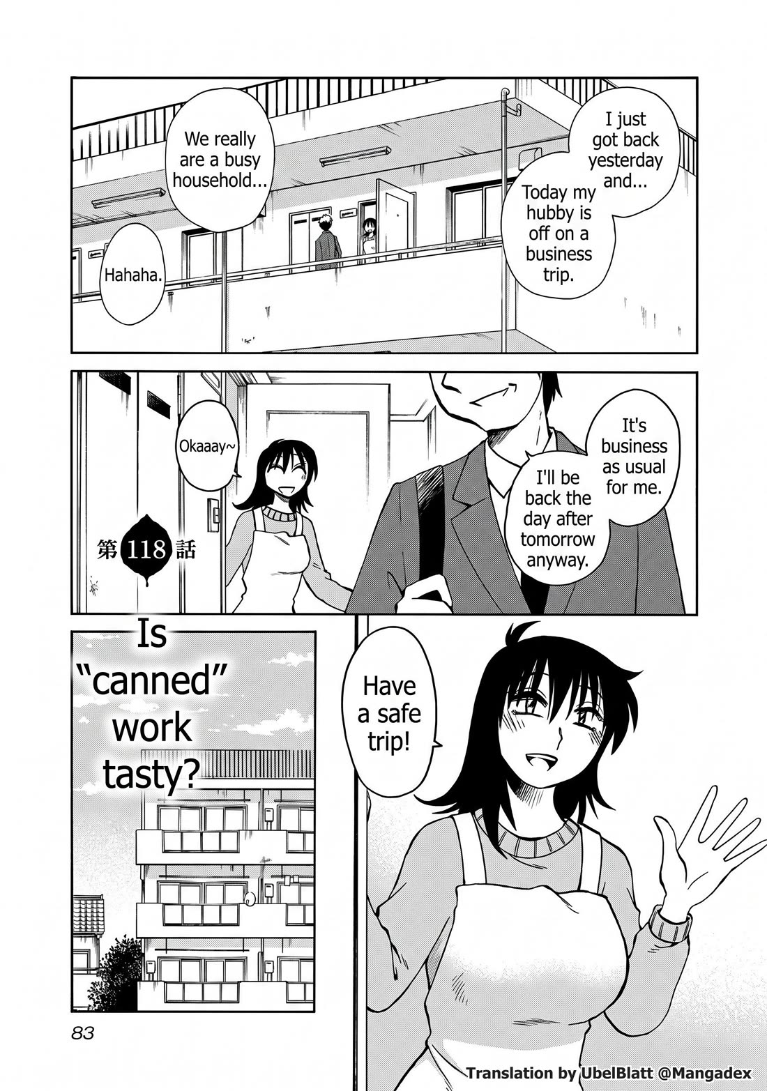 Rakujitsu no Pathos Chapter 118 page 1 - Chapter 118: Is "canned" work tasty?