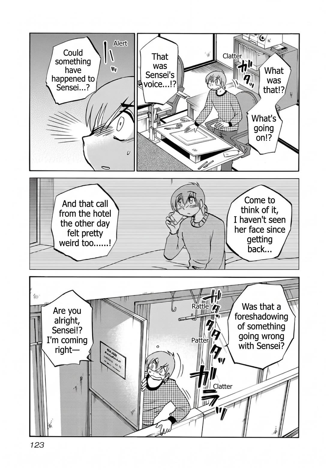Rakujitsu no Pathos Chapter 119 page 15 - Chapter 119: It's only been half a year since that summer, you know?