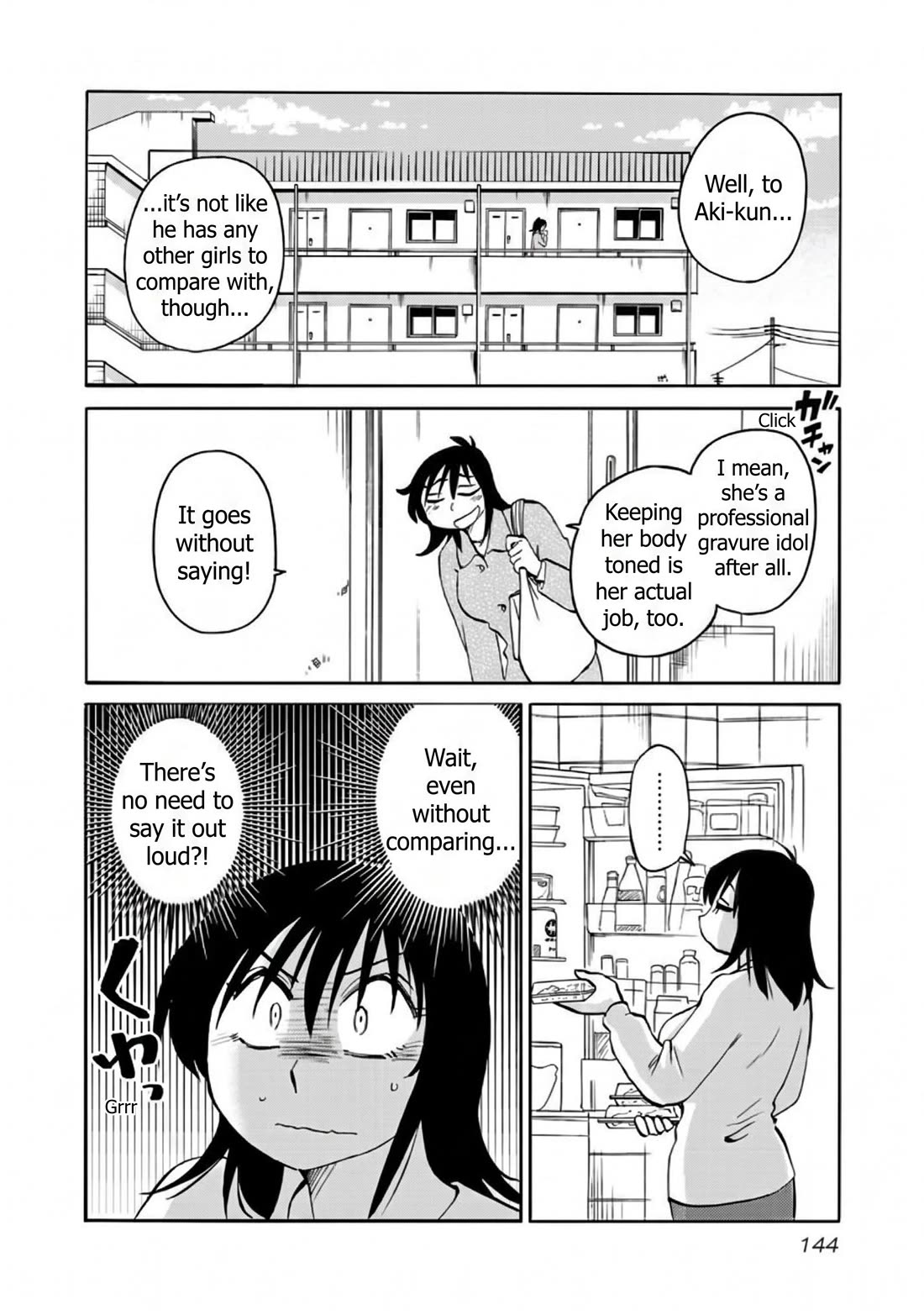 Rakujitsu no Pathos Chapter 120 page 10 - Chapter 120: You probably think of me as a pig anyway, don't you?