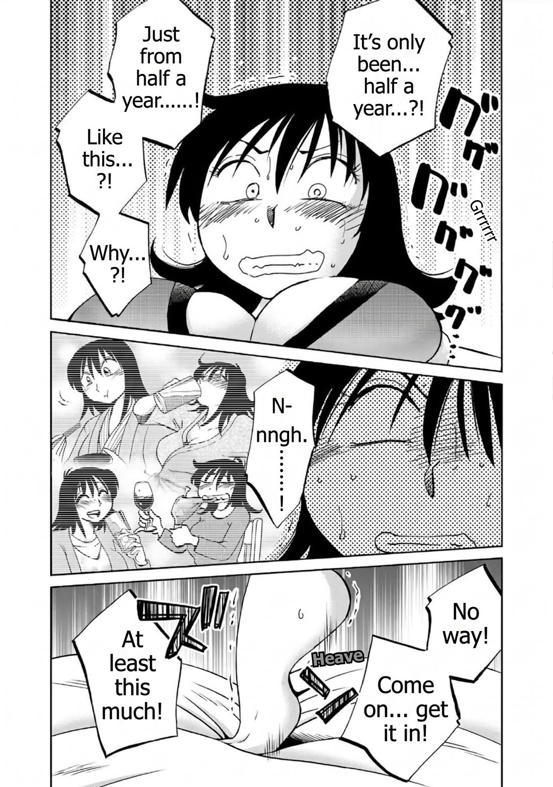 Rakujitsu no Pathos Chapter 120 page 15 - Chapter 120: You probably think of me as a pig anyway, don't you?