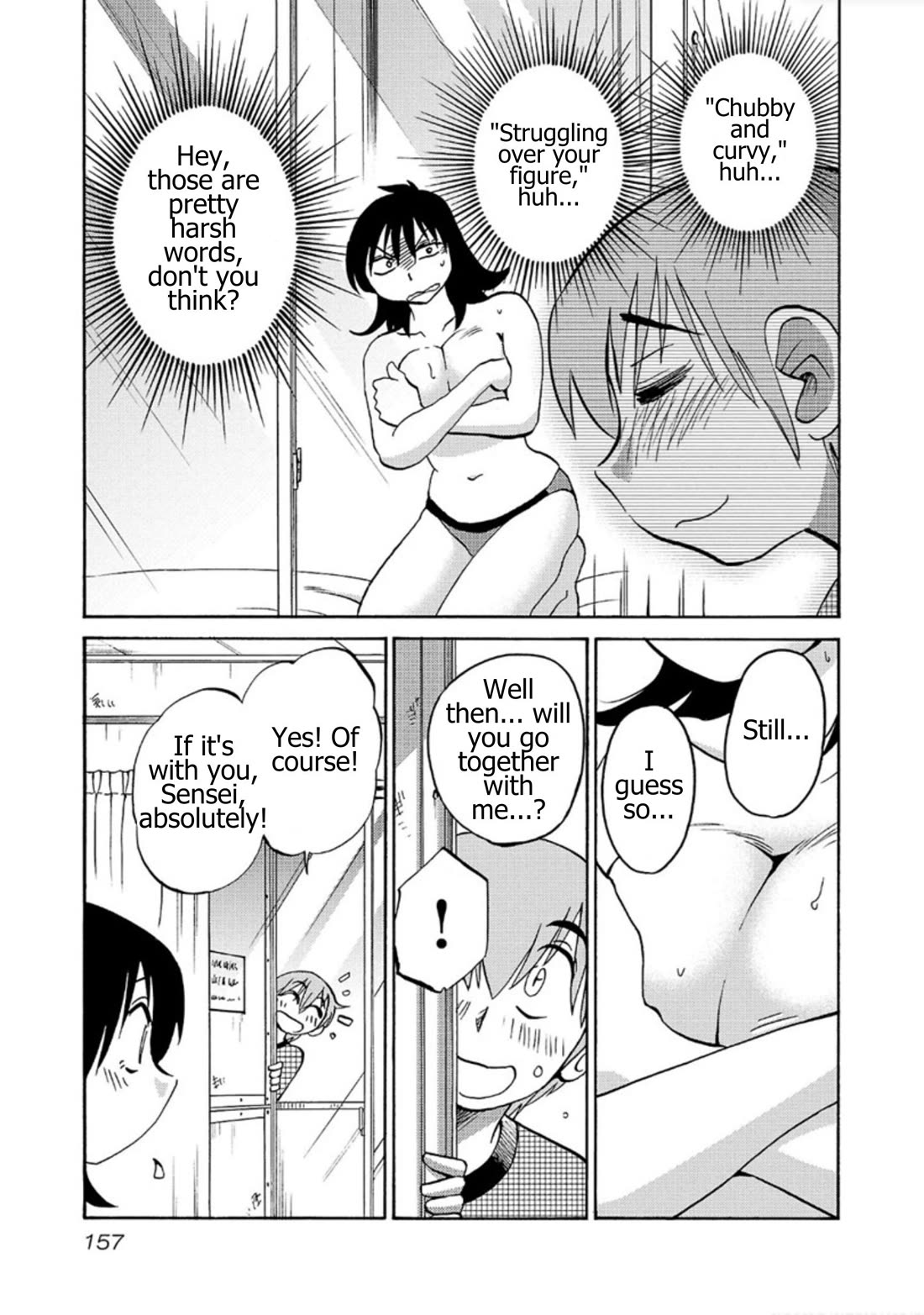 Rakujitsu no Pathos Chapter 120 page 23 - Chapter 120: You probably think of me as a pig anyway, don't you?