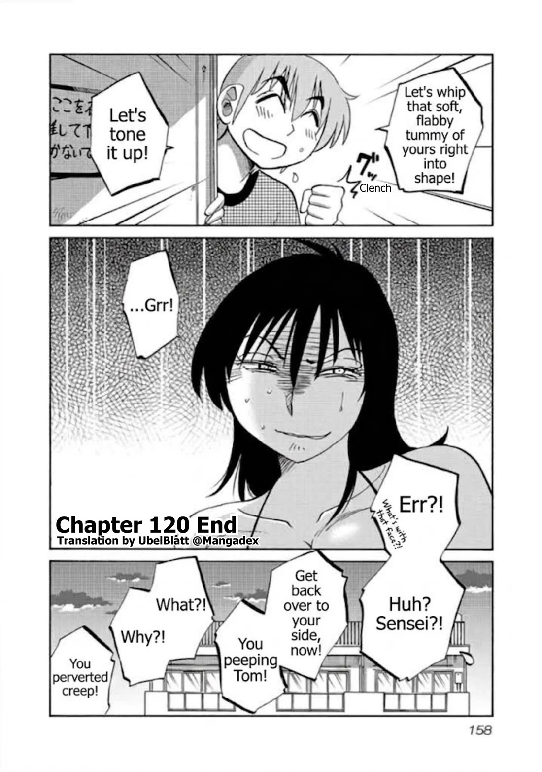 Rakujitsu no Pathos Chapter 120 page 24 - Chapter 120: You probably think of me as a pig anyway, don't you?