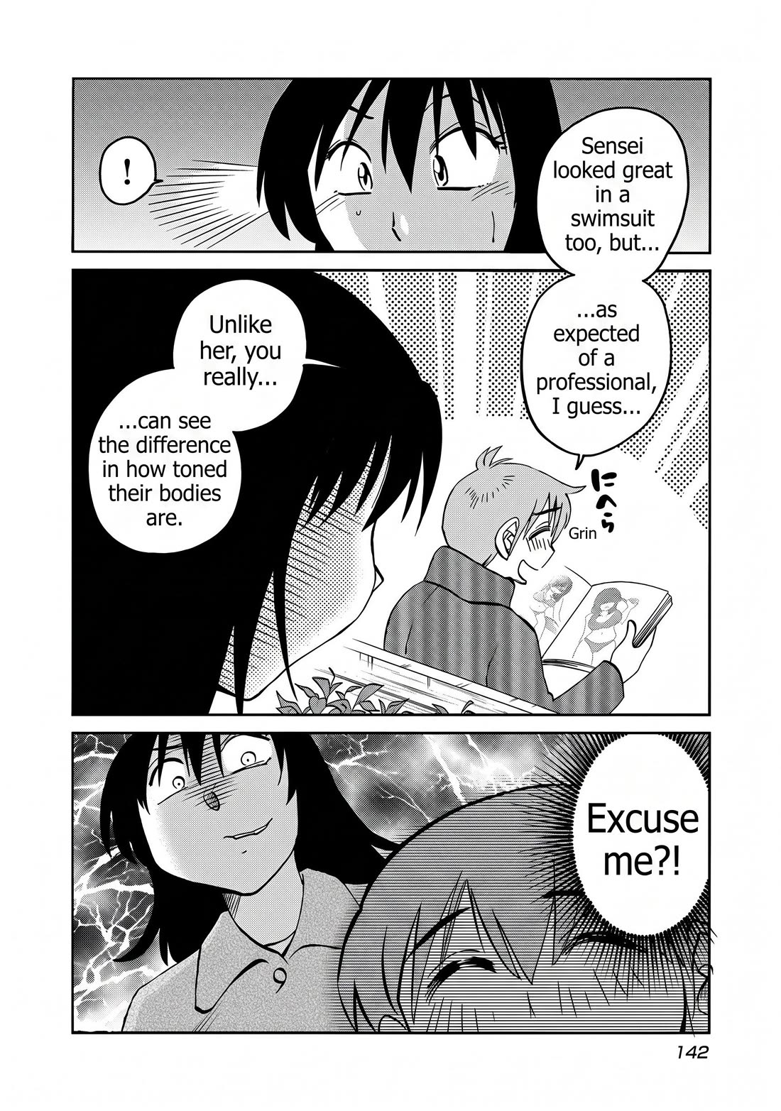 Rakujitsu no Pathos Chapter 120 page 8 - Chapter 120: You probably think of me as a pig anyway, don't you?