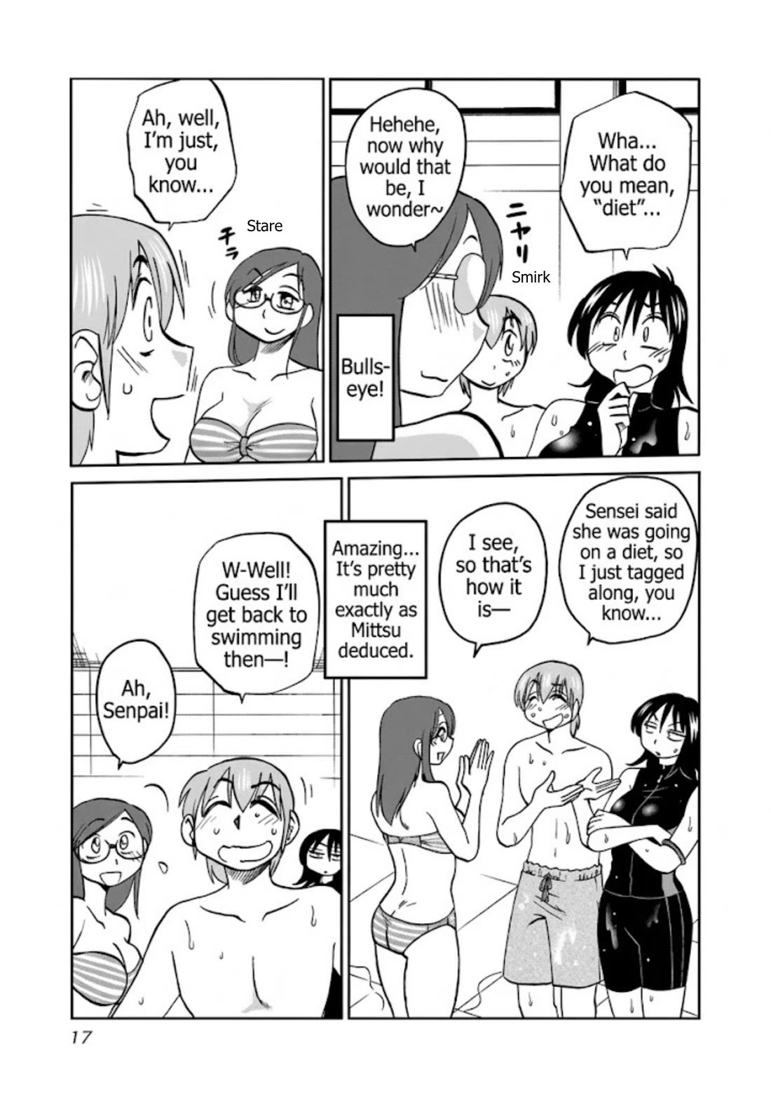 Rakujitsu no Pathos Chapter 122 page 11 - Chapter 122: When it comes to swimsuits, this is definitely the one, right?