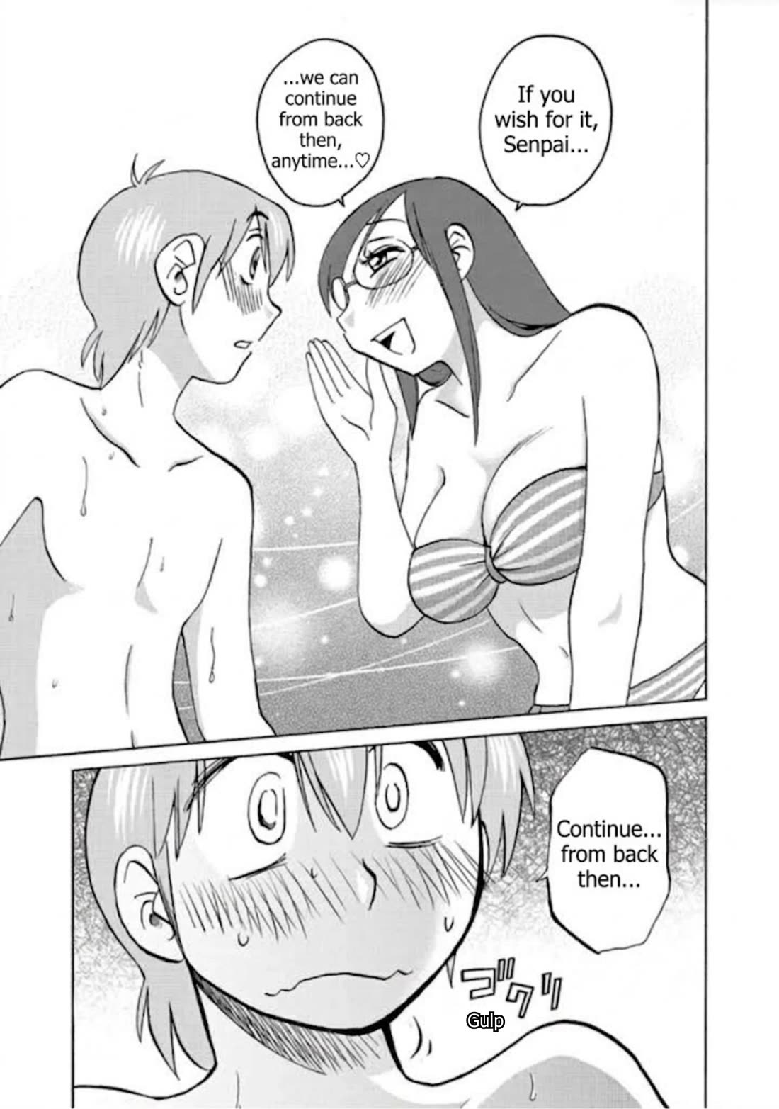 Rakujitsu no Pathos Chapter 122 page 15 - Chapter 122: When it comes to swimsuits, this is definitely the one, right?