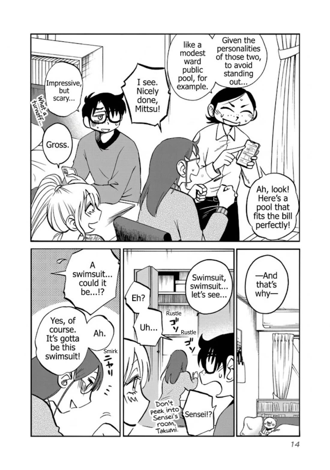 Rakujitsu no Pathos Chapter 122 page 8 - Chapter 122: When it comes to swimsuits, this is definitely the one, right?