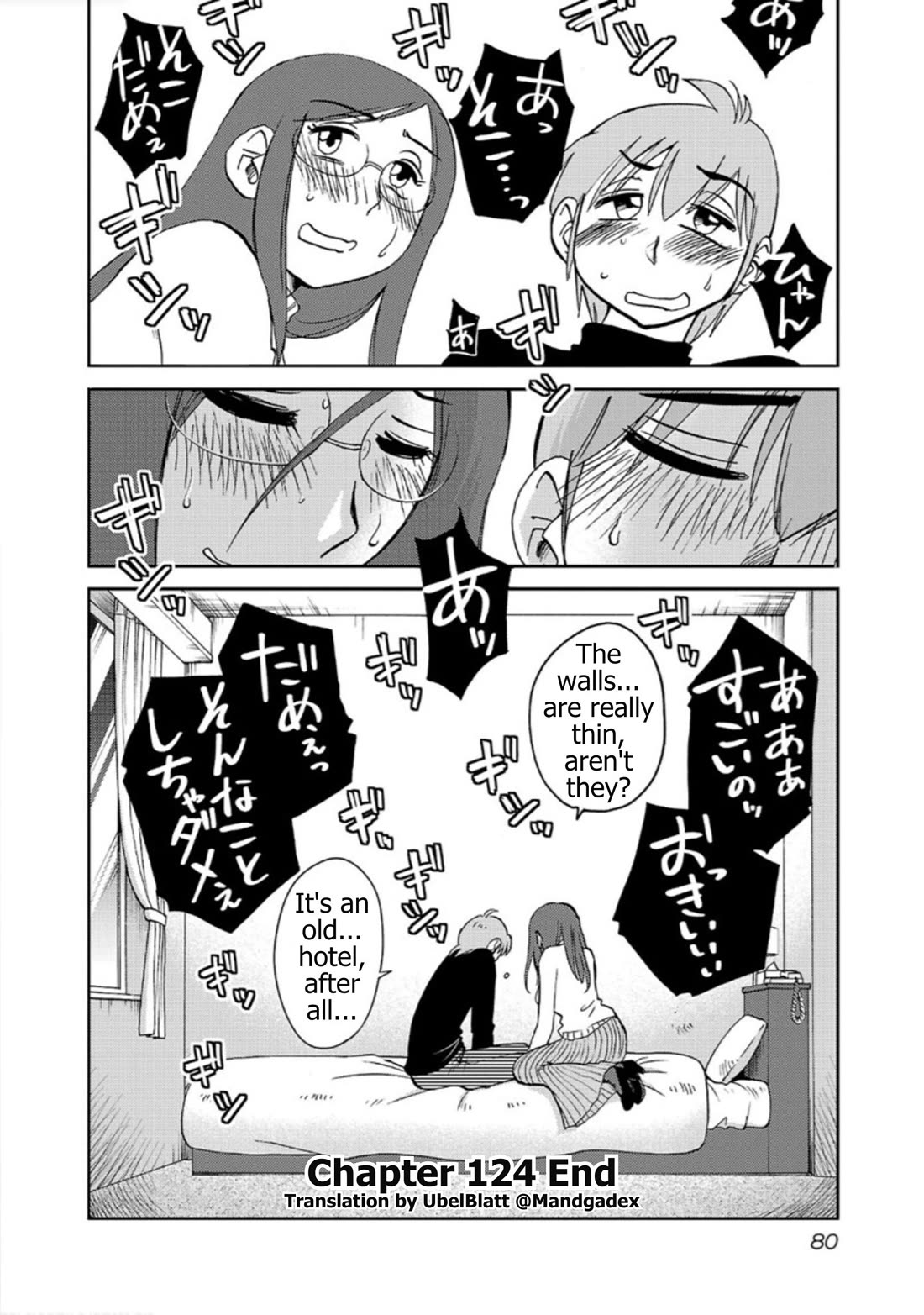 Rakujitsu no Pathos Chapter 124 page 24 - Chapter 124: What do you mean by "staying the night"? That kind of staying over?