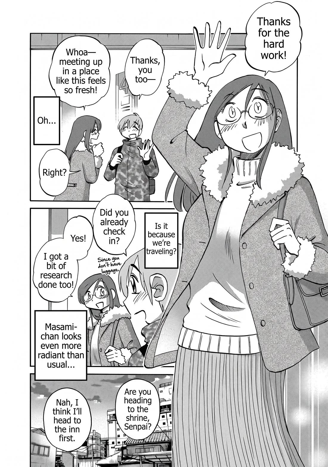 Rakujitsu no Pathos Chapter 124 page 8 - Chapter 124: What do you mean by "staying the night"? That kind of staying over?