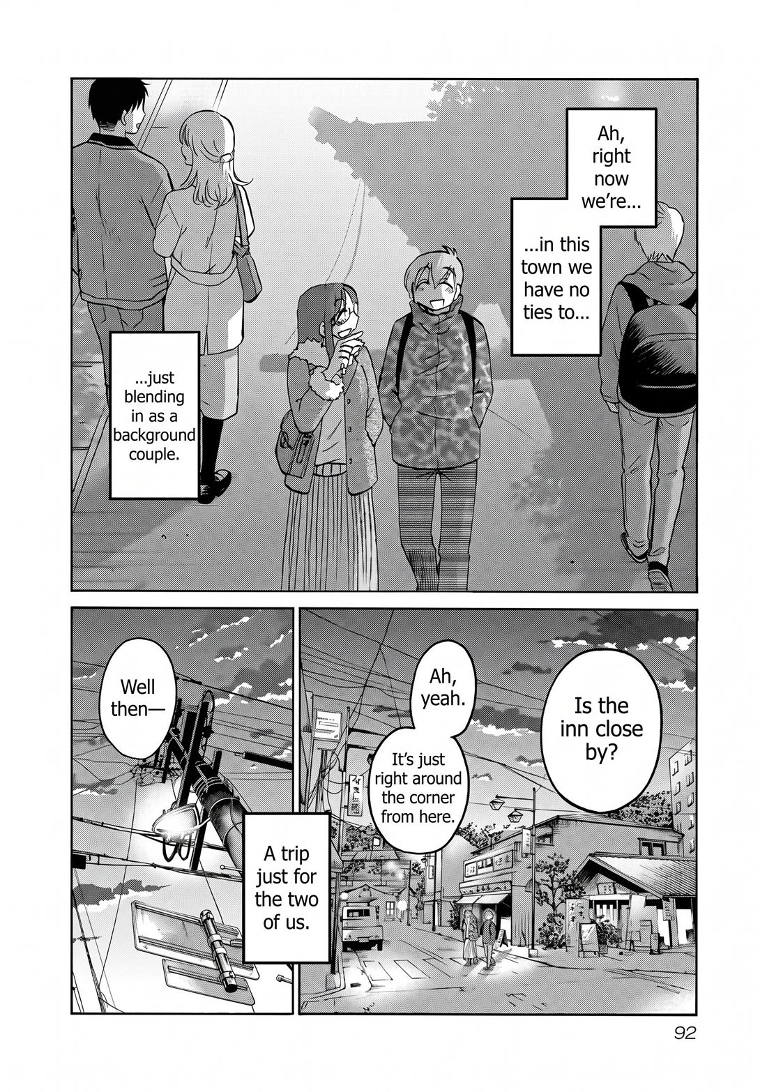 Rakujitsu no Pathos Chapter 125 page 10 - Chapter 125: Black suits me surprisingly well too, don't you think?