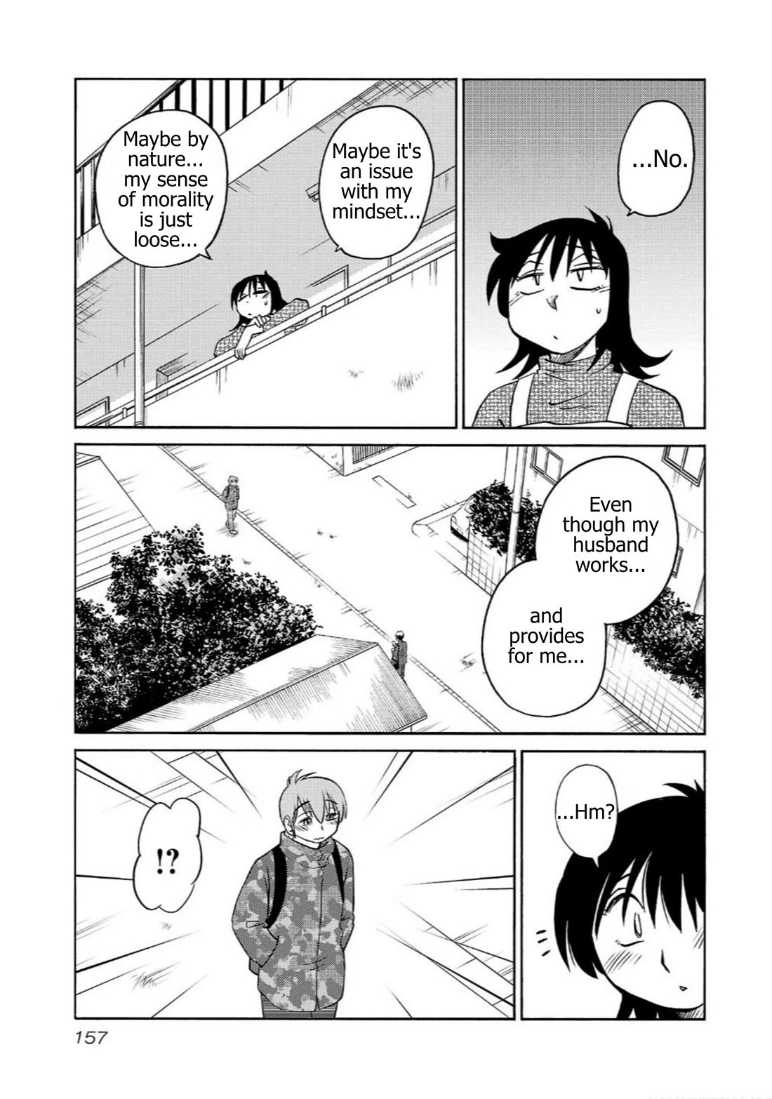 Rakujitsu no Pathos Chapter 127 page 22 - Chapter 127: You can't see from that angle, can you?