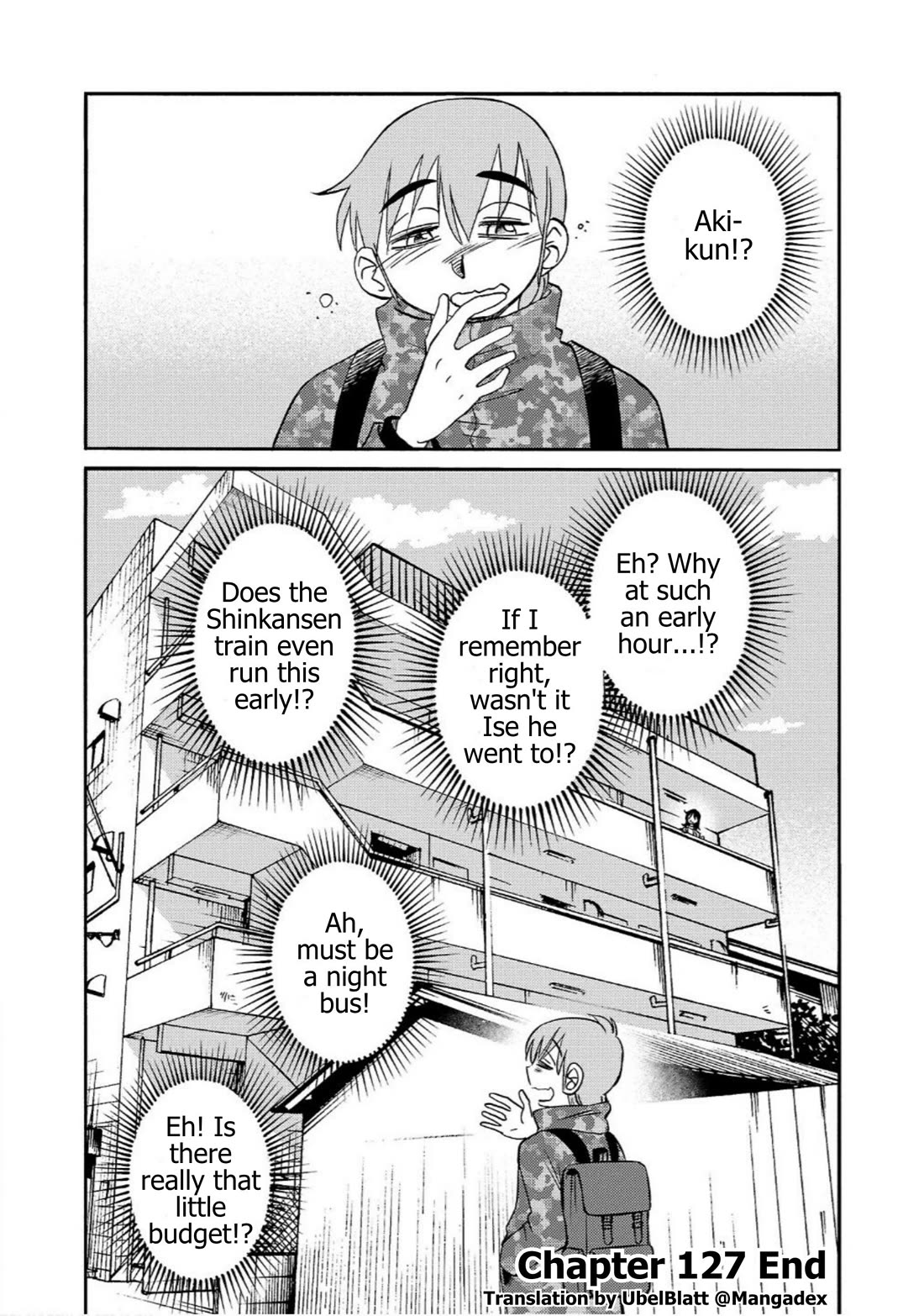 Rakujitsu no Pathos Chapter 127 page 23 - Chapter 127: You can't see from that angle, can you?