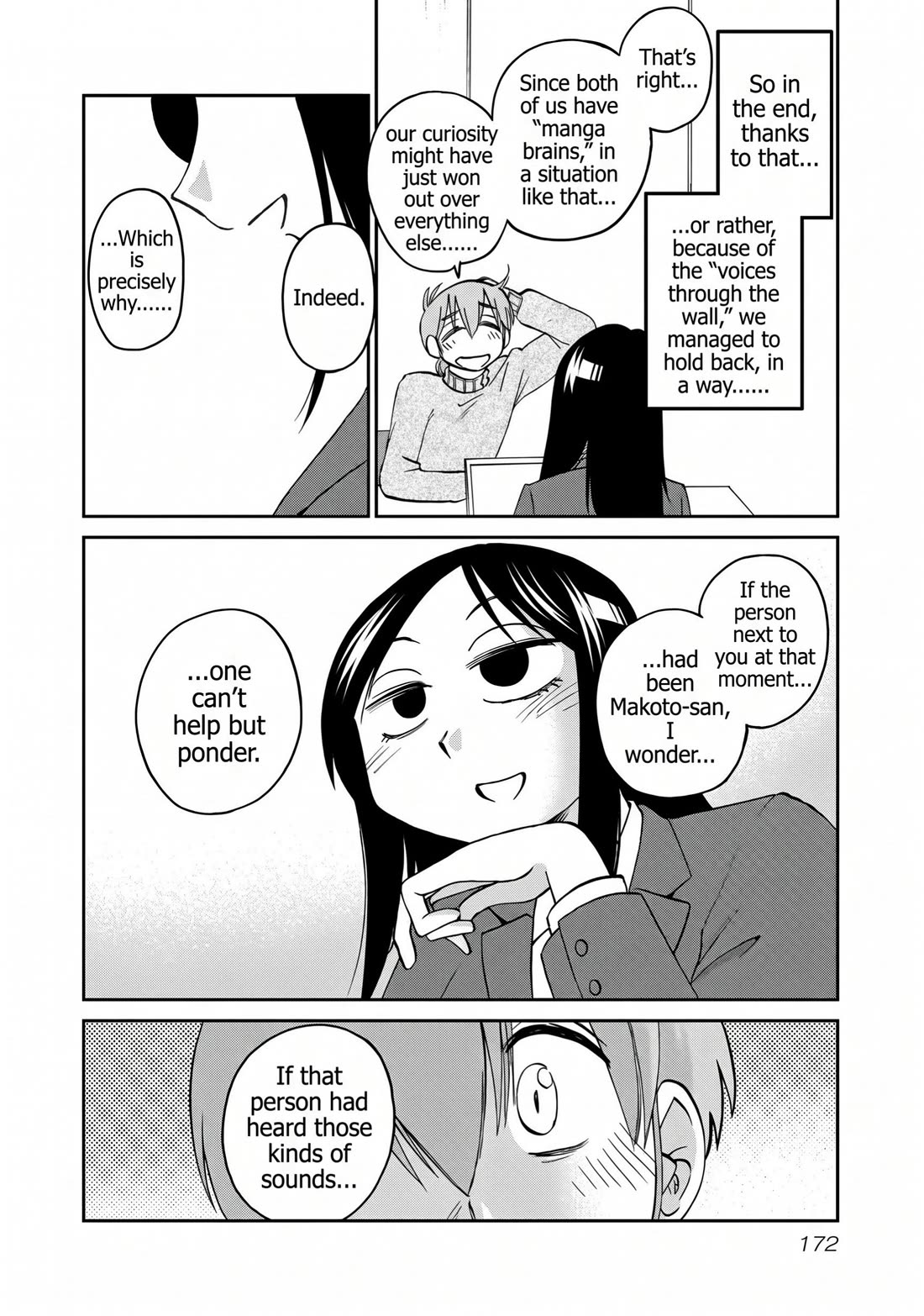 Rakujitsu no Pathos Chapter 128 page 12 - Chapter 128: If I'm reincarnated, with a beauty in each hand, and as a super-popular author... is it okay if I have that kind of dream?