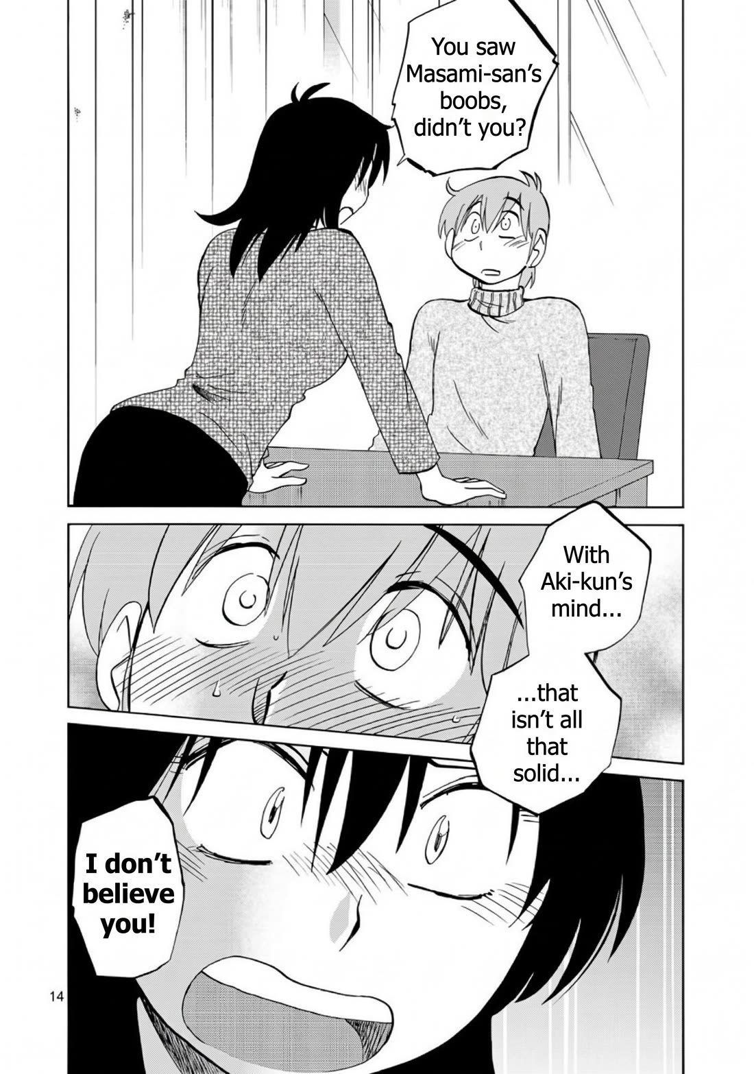 Rakujitsu no Pathos Chapter 129 page 11 - Chapter 129: Even though your reason is as soft as tofu, down there is rock hard, isn't it?