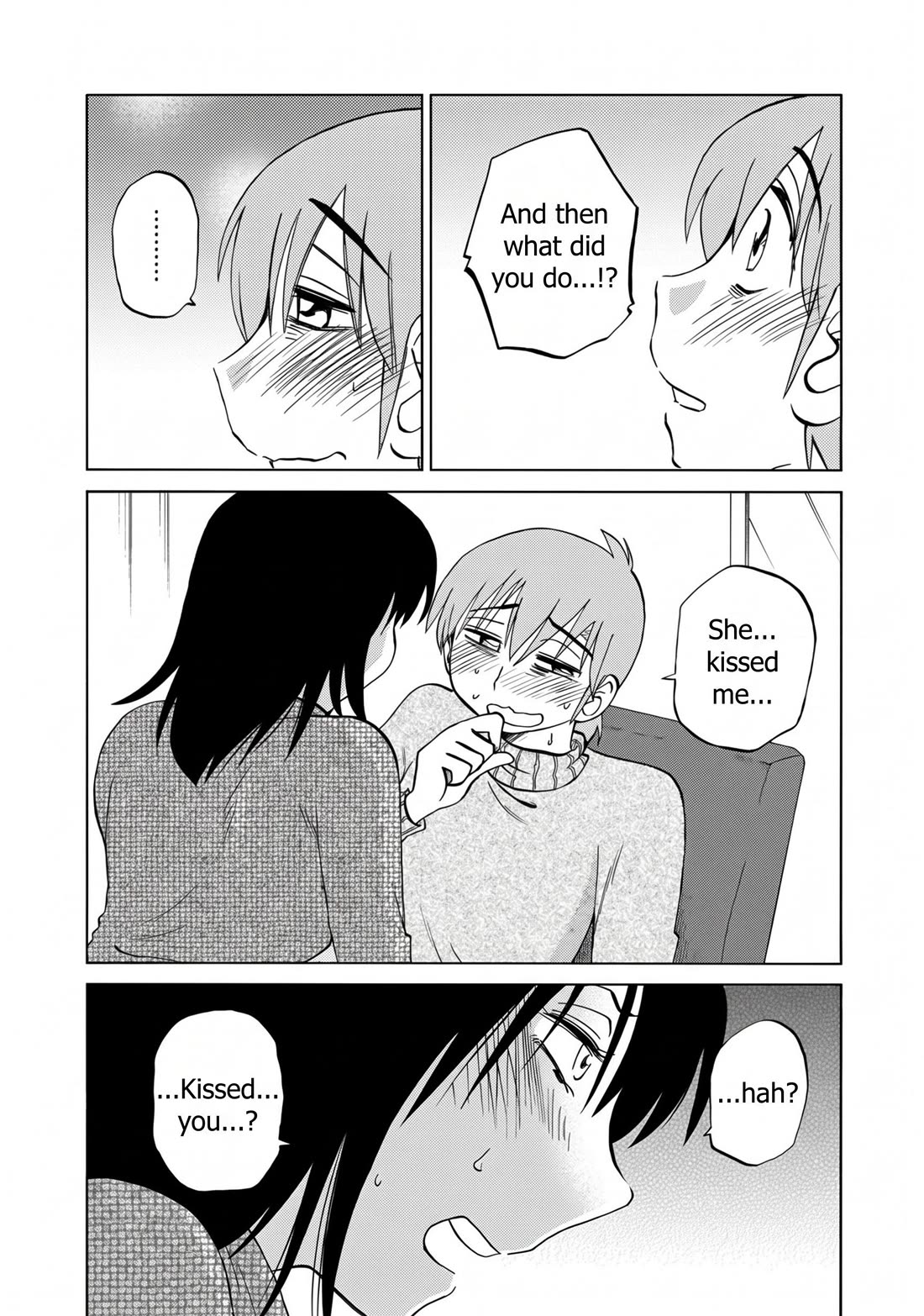 Rakujitsu no Pathos Chapter 129 page 12 - Chapter 129: Even though your reason is as soft as tofu, down there is rock hard, isn't it?