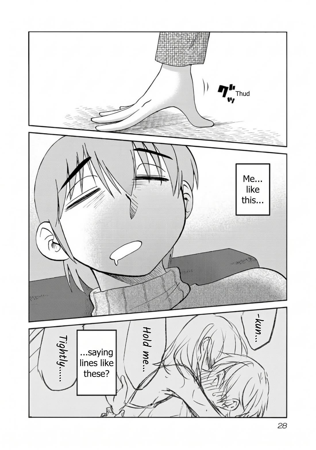 Rakujitsu no Pathos Chapter 129 page 23 - Chapter 129: Even though your reason is as soft as tofu, down there is rock hard, isn't it?