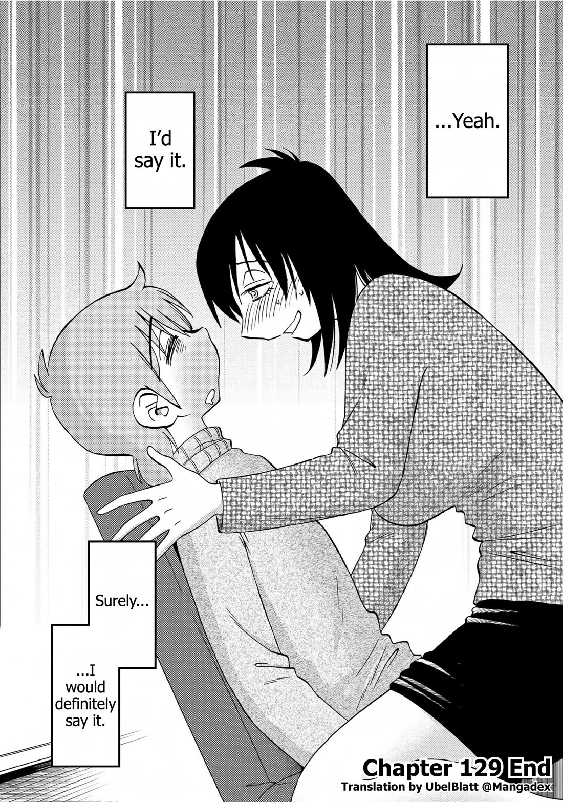 Rakujitsu no Pathos Chapter 129 page 25 - Chapter 129: Even though your reason is as soft as tofu, down there is rock hard, isn't it?