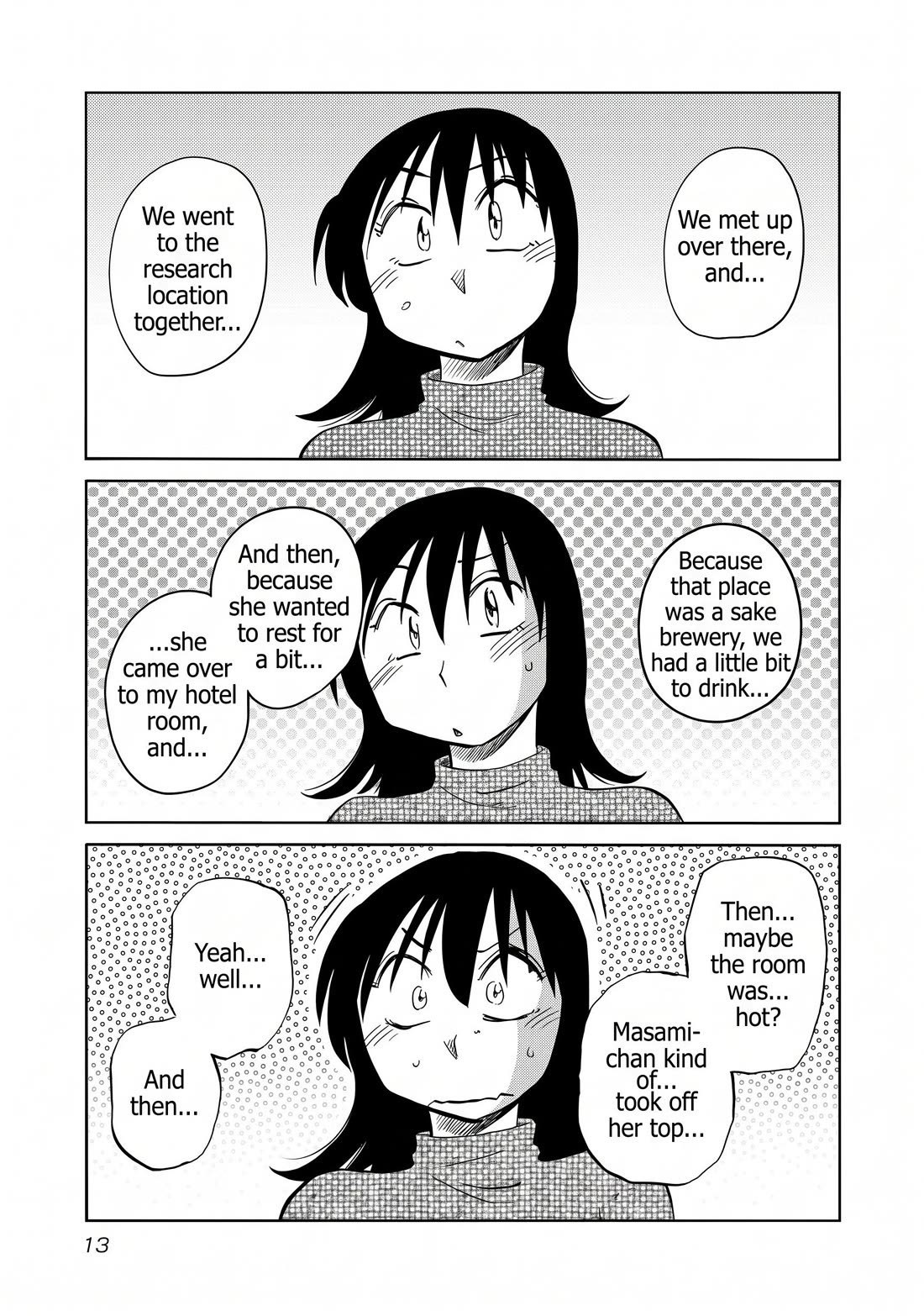 Rakujitsu no Pathos Chapter 129 page 8 - Chapter 129: Even though your reason is as soft as tofu, down there is rock hard, isn't it?