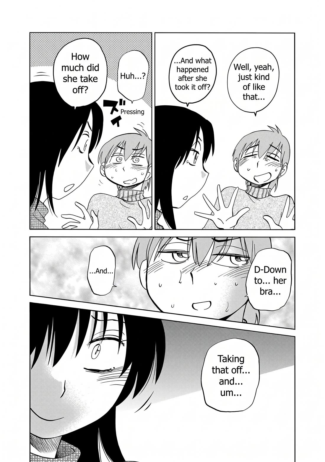 Rakujitsu no Pathos Chapter 129 page 9 - Chapter 129: Even though your reason is as soft as tofu, down there is rock hard, isn't it?