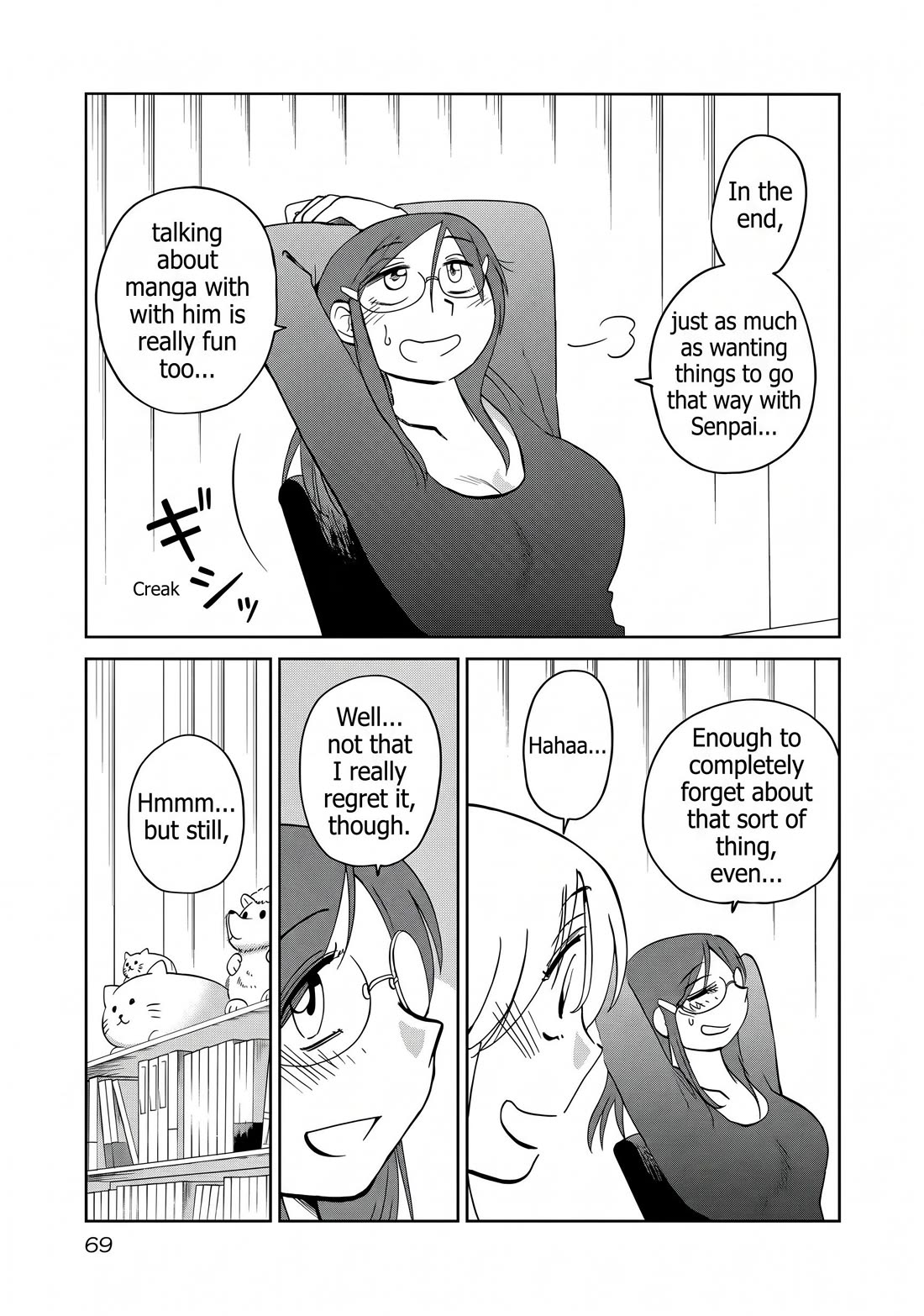 Rakujitsu no Pathos Chapter 131 page 12 - Chapter 131: I don't really think it's showing as much as it does with Eri-san, though...
