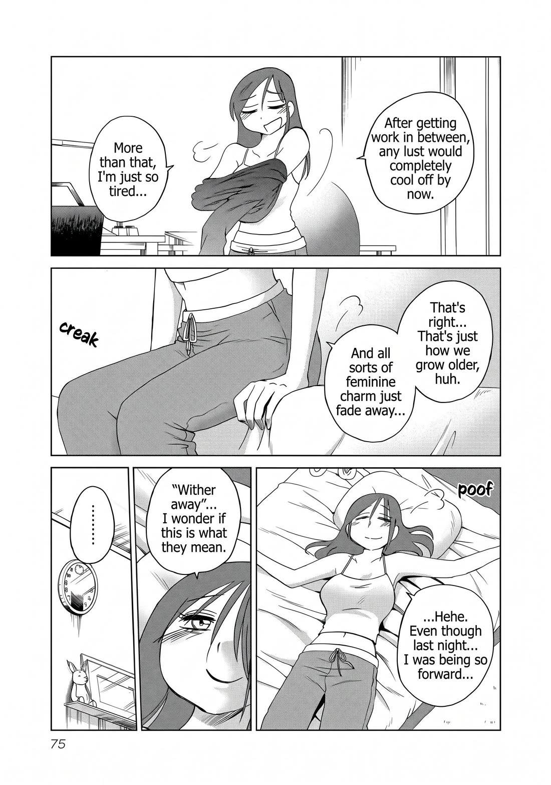 Rakujitsu no Pathos Chapter 131 page 18 - Chapter 131: I don't really think it's showing as much as it does with Eri-san, though...