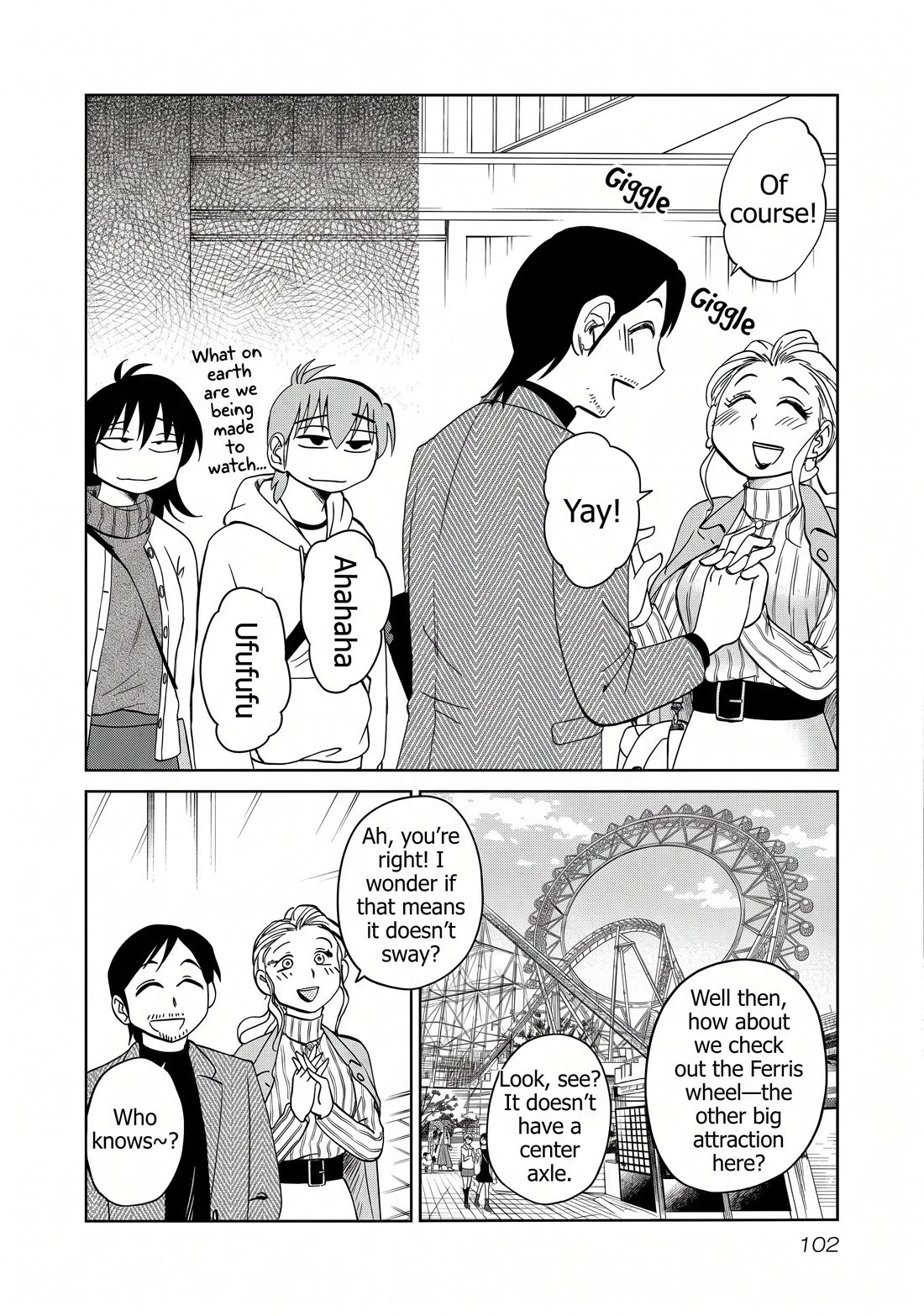 Rakujitsu no Pathos Chapter 132 page 20 - Chapter 132: A double date...? Is this also a date for us?