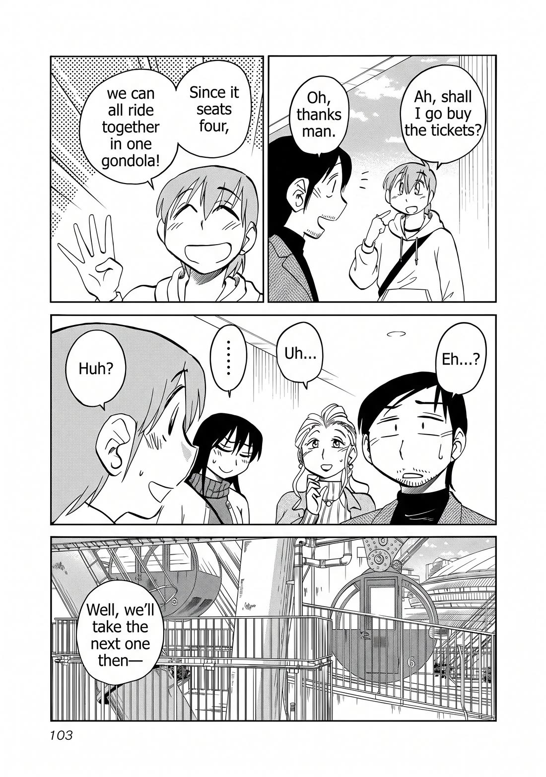 Rakujitsu no Pathos Chapter 132 page 21 - Chapter 132: A double date...? Is this also a date for us?