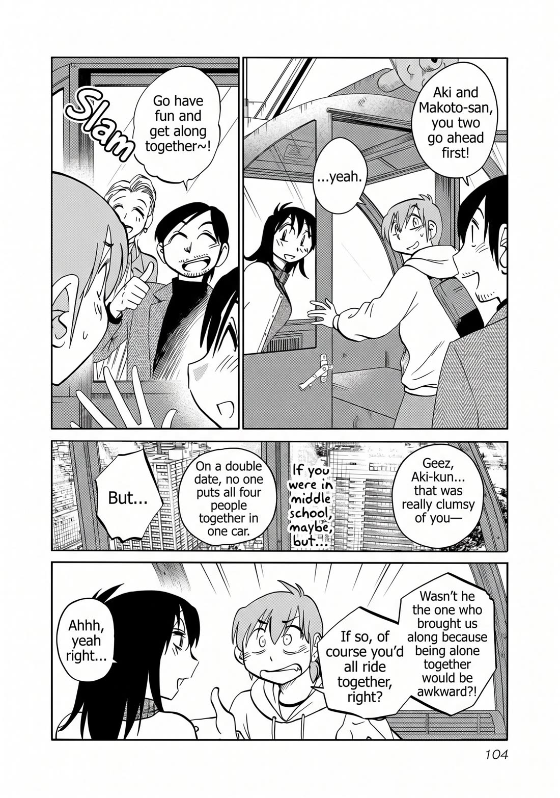 Rakujitsu no Pathos Chapter 132 page 22 - Chapter 132: A double date...? Is this also a date for us?