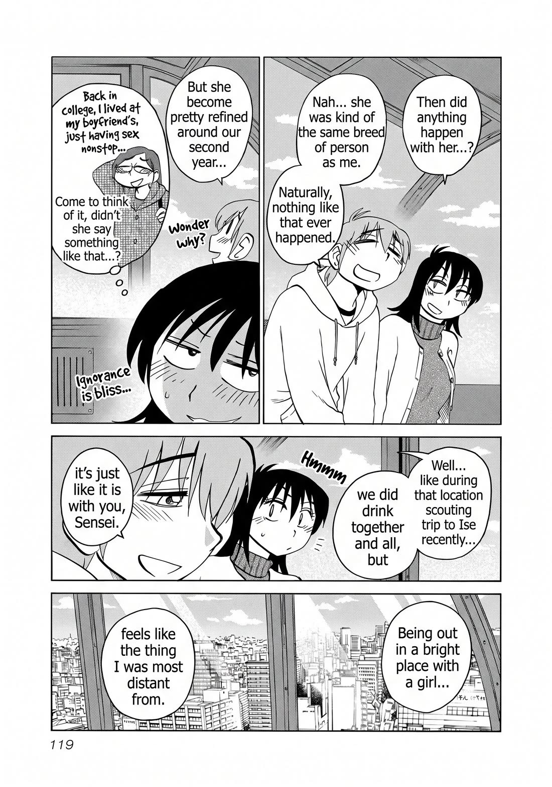 Rakujitsu no Pathos Chapter 133 page 11 - Chapter 133: Aren't men and women just beasts in the end?