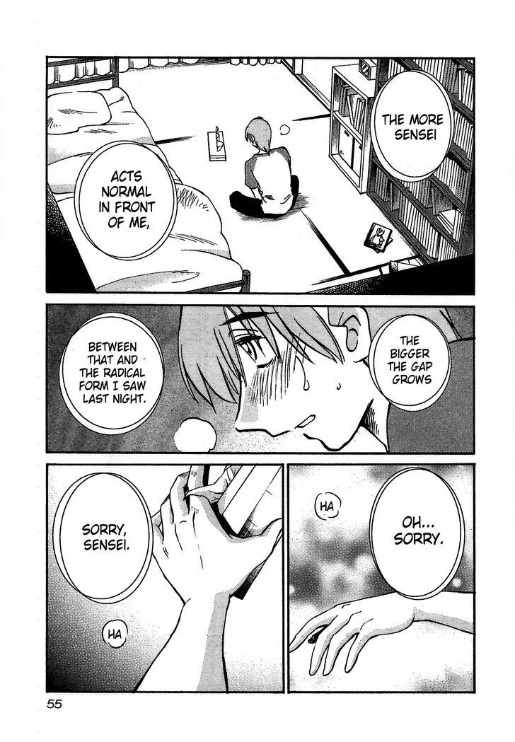 Rakujitsu no Pathos Chapter 2 page 21 - Chapter 2: Sensei Can Moan Like That?