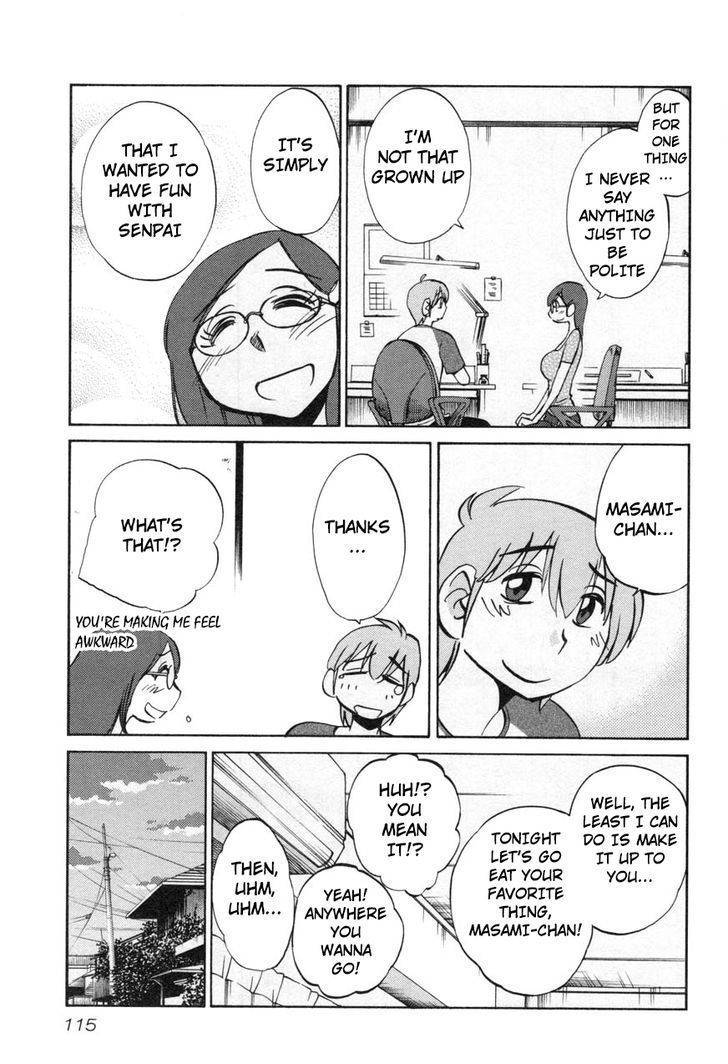 Rakujitsu no Pathos Chapter 21 page 5 - Chapter 21: Why is Her Top So Revealing?