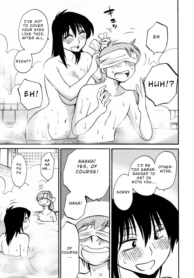 Rakujitsu no Pathos Chapter 41 page 11 - Chapter 41: Is He Getting An Erection Even Though He Can't See Me?