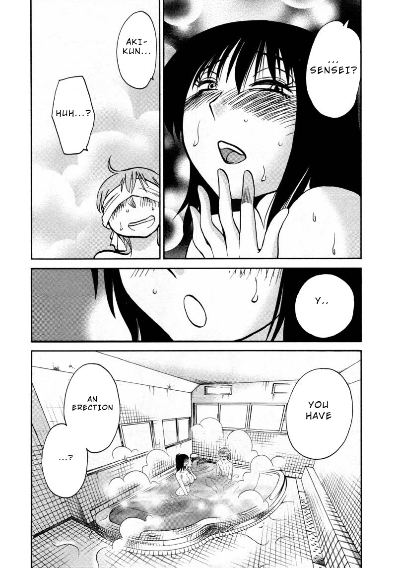 Rakujitsu no Pathos Chapter 41 page 15 - Chapter 41: Is He Getting An Erection Even Though He Can't See Me?