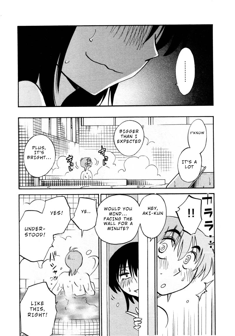 Rakujitsu no Pathos Chapter 41 page 7 - Chapter 41: Is He Getting An Erection Even Though He Can't See Me?