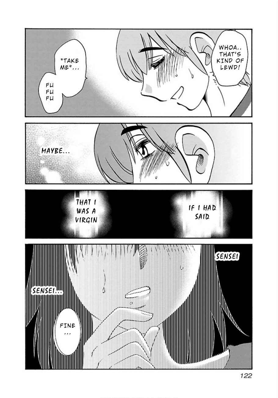 Rakujitsu no Pathos Chapter 49 page 12 - Chapter 49: Gotta Redraw This Page, Huh?