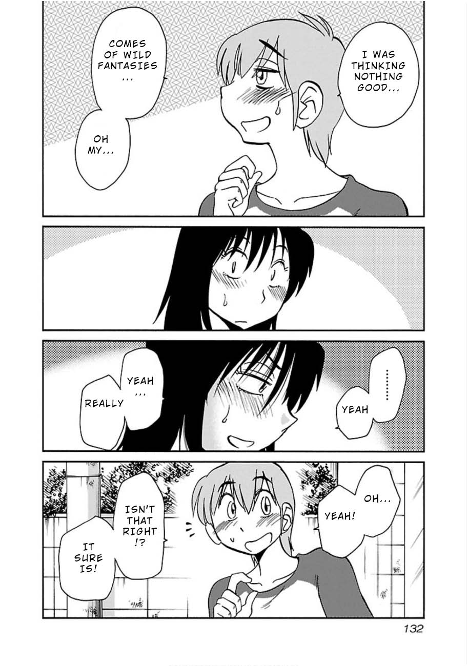 Rakujitsu no Pathos Chapter 49 page 21 - Chapter 49: Gotta Redraw This Page, Huh?