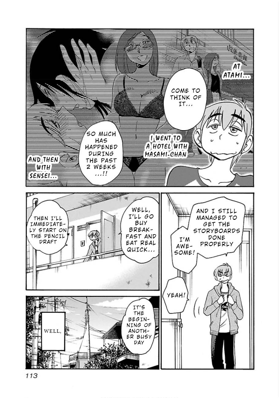 Rakujitsu no Pathos Chapter 49 page 3 - Chapter 49: Gotta Redraw This Page, Huh?