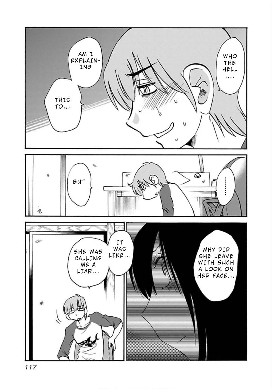 Rakujitsu no Pathos Chapter 49 page 7 - Chapter 49: Gotta Redraw This Page, Huh?
