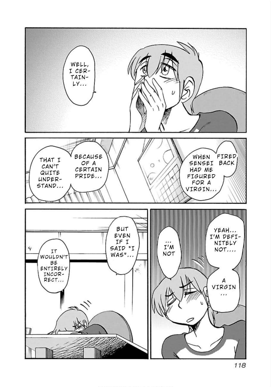 Rakujitsu no Pathos Chapter 49 page 8 - Chapter 49: Gotta Redraw This Page, Huh?