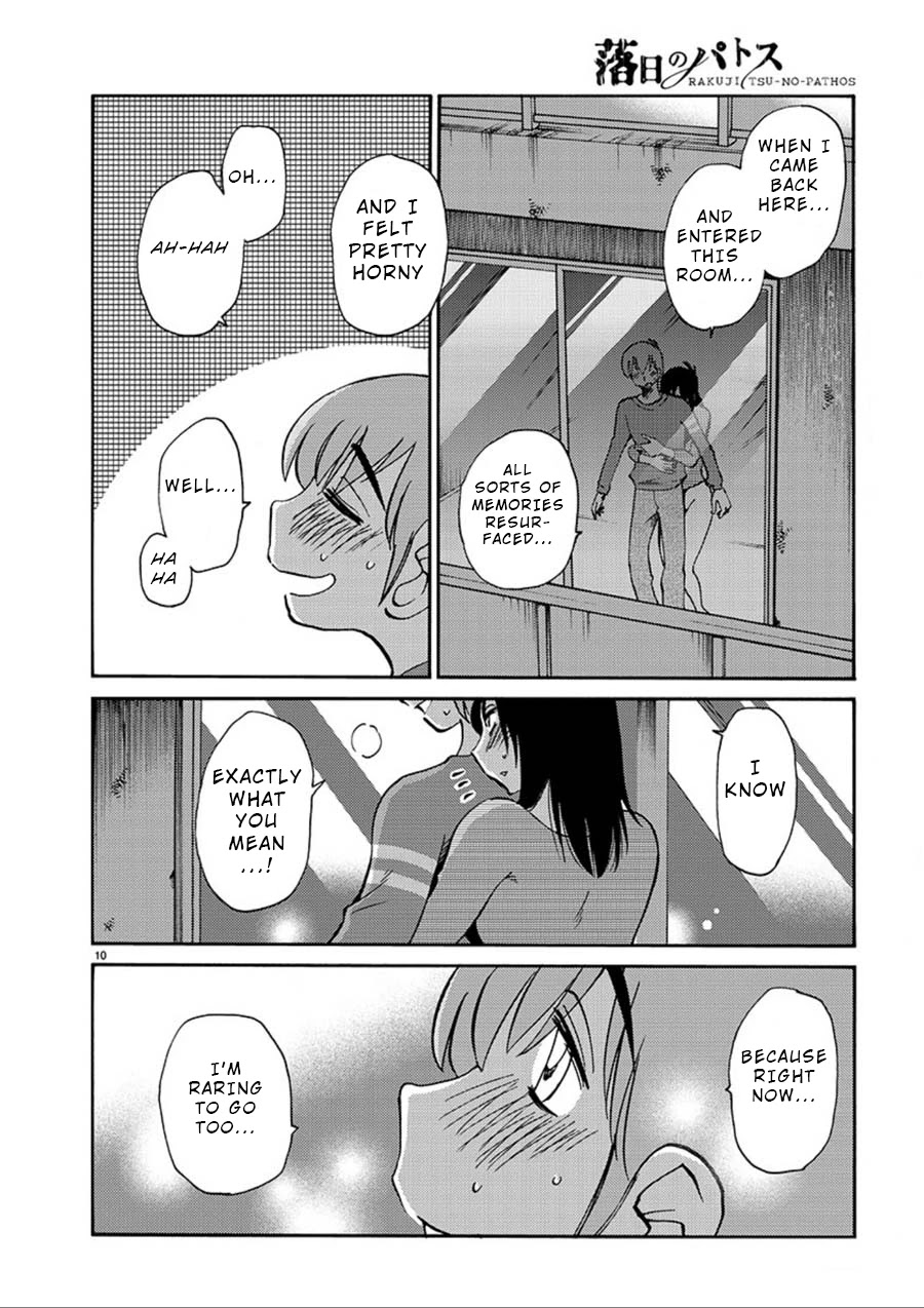 Rakujitsu no Pathos Chapter 52 page 10 - Chapter 52: What Was She Doing With Her Panties Off?