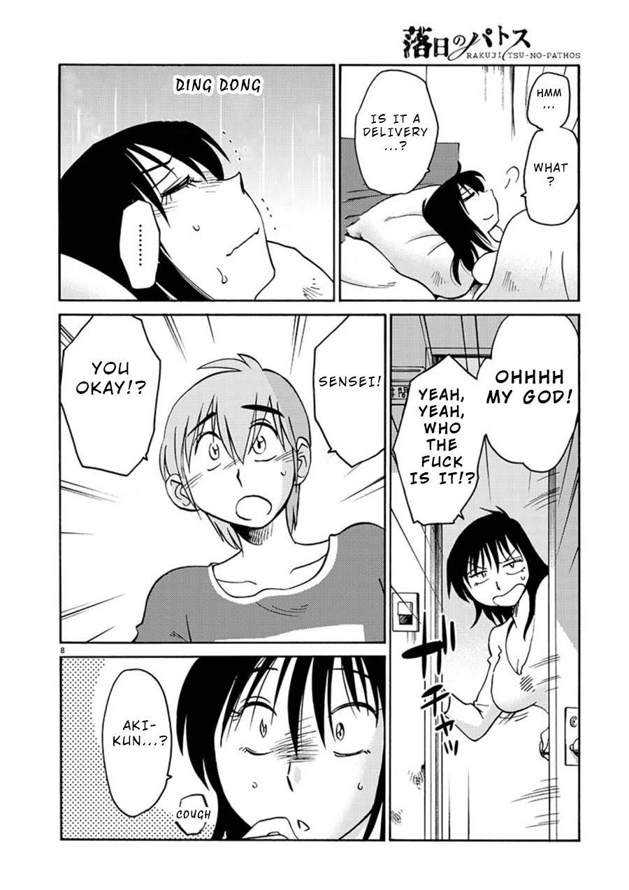 Rakujitsu no Pathos Chapter 54 page 9 - Chapter 54: Is My Debilation Moe?