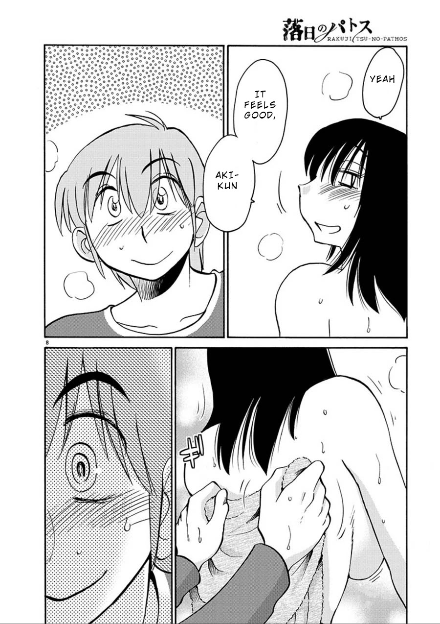 Rakujitsu no Pathos Chapter 55 page 8 - Chapter 55: Did She Get Off From My Touch?
