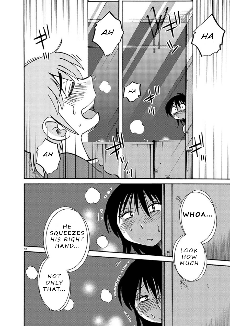Rakujitsu no Pathos Chapter 56 page 12 - Chapter 56: Was He Peeping From This Place?